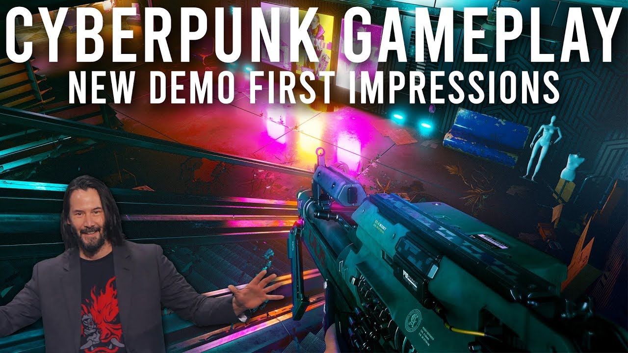 cyberpunk 2077 gameplay demo download
